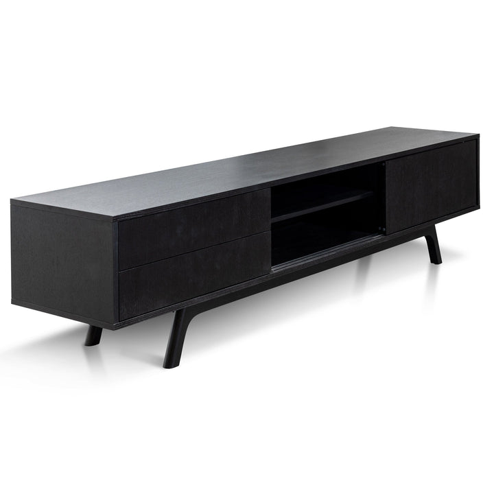 Hayden - 2.1m TV Unit - Full Black