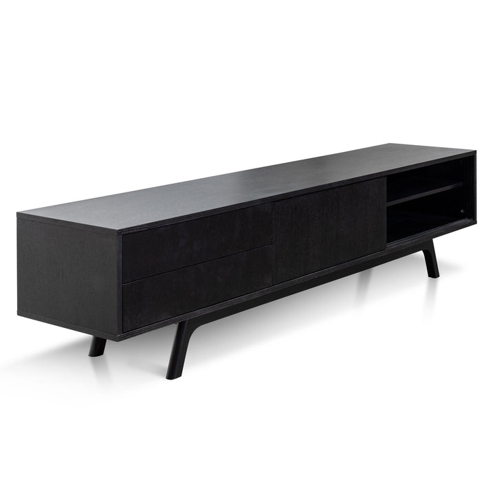 Hayden - 2.1m TV Unit - Full Black